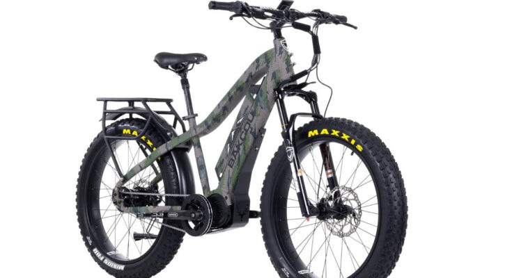 Bakcou Mule Jager SD electric hunting bike in Kuiu Verde camo pattern